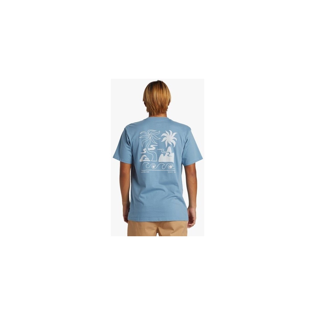 Abbigliamento Uomo T-shirt maniche corte Quiksilver  Blu