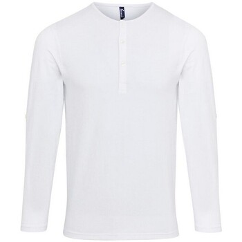 Abbigliamento Uomo T-shirts a maniche lunghe Premier Long John Bianco