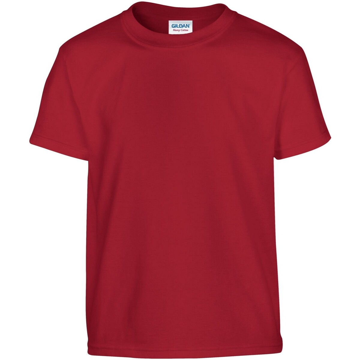 Abbigliamento Unisex bambino T-shirt maniche corte Gildan GD05B Rosso