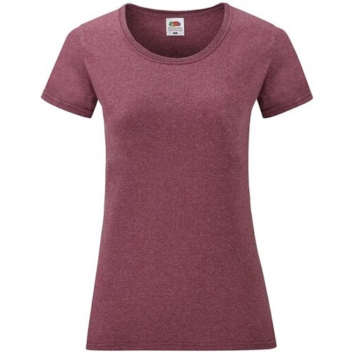 Abbigliamento Donna T-shirts a maniche lunghe Fruit Of The Loom Valueweight Multicolore