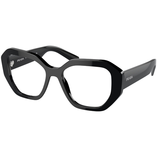 Orologi & Gioielli Occhiali da sole Prada PR A07V Occhiali Vista, Nero, 52 mm Nero