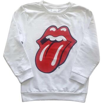 Abbigliamento Unisex bambino Felpe The Rolling Stones Classic Bianco