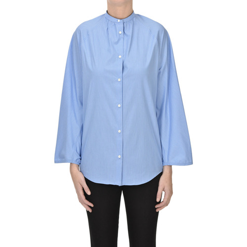 Abbigliamento Donna Camicie Aspesi Camicia a righe TPC00003043AE Blu