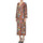 Abbigliamento Donna Vestiti Alberto Biani Abito tunica in seta stampata VS000003055AE Rosso