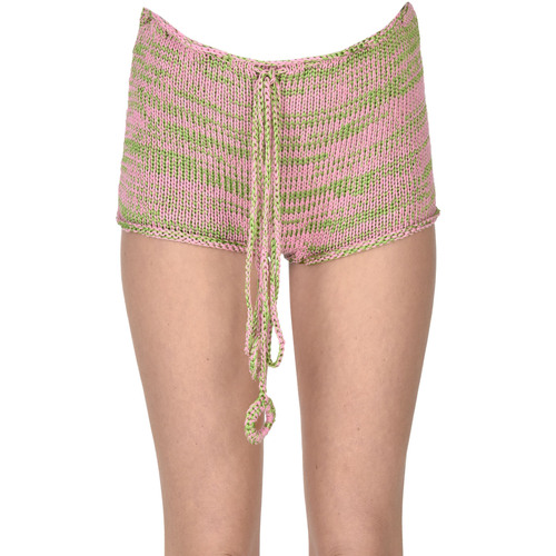 Abbigliamento Donna Shorts / Bermuda Matimì Shorts in maglia PNH00003003AE Rosa
