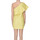 Abbigliamento Donna Vestiti The M.. Mini abito monospalla VS000003066AE Giallo