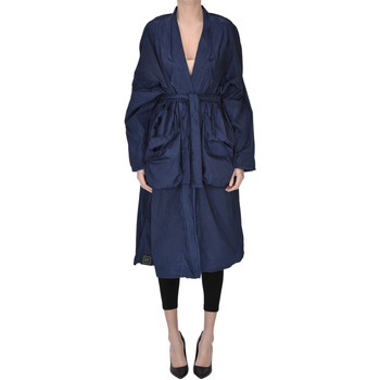 Abbigliamento Donna Cappotti Kimo No-Rain Soprabito in nylon increspato CSC00003027AE Blu