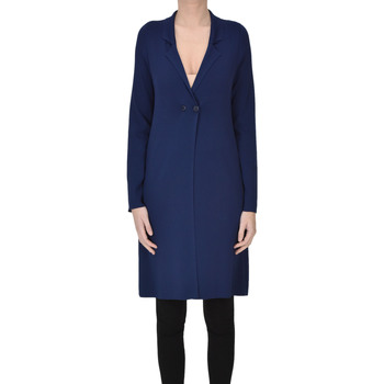 Abbigliamento Donna Cappotti Maliparmi Soprabito in maglia CSC00003022AE Blu