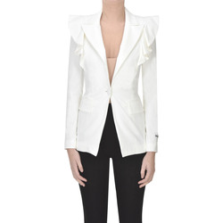 Abbigliamento Donna Giacche Soallure Blazer in jersey  CSG00003033AE Bianco