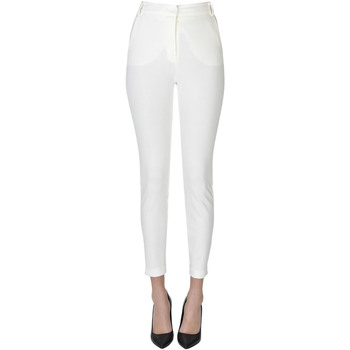 Abbigliamento Donna Pantaloni Soallure Pantaloni skinny PNP00003058AE Bianco