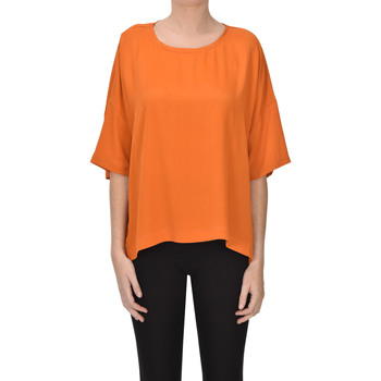 Abbigliamento Donna Camicie Maliparmi Blusa in crepè TPC00003055AE Arancio