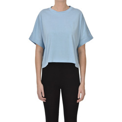 Abbigliamento Donna T-shirt & Polo Jucca T-shirt cropped ampia TPS00003027AE Blu