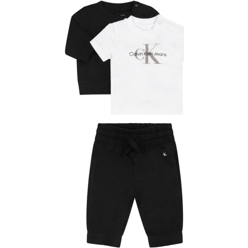 Abbigliamento Unisex bambino Completi Calvin Klein Jeans CKIN0IN00011 BEH Nero