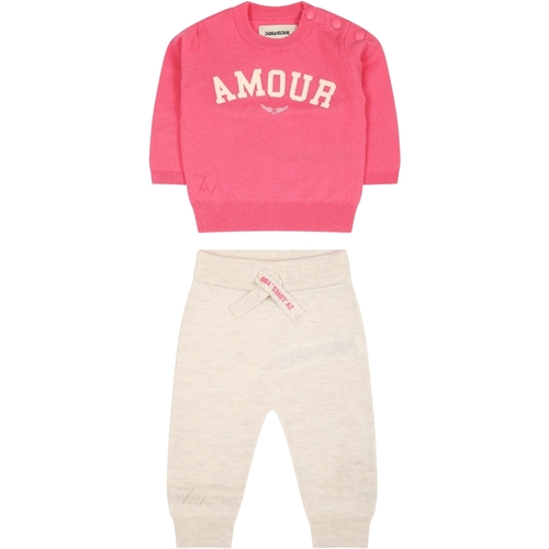 Abbigliamento Bambina Completi Zadig & Voltaire X98016 S51 Multicolore