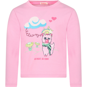 Abbigliamento Bambina T-shirts a maniche lunghe Billieblush U15C02 47C Rosa
