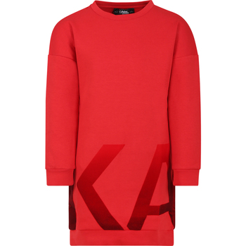 Abbigliamento Bambina Vestiti Karl Lagerfeld Kids Z12250 97S Rosso