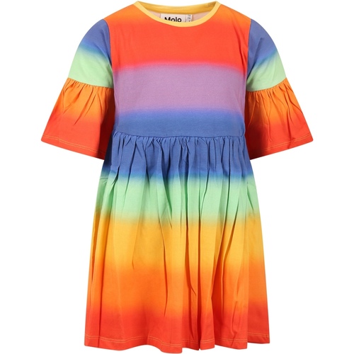 Abbigliamento Bambina Vestiti Molo 2W23E102 6847 Multicolore
