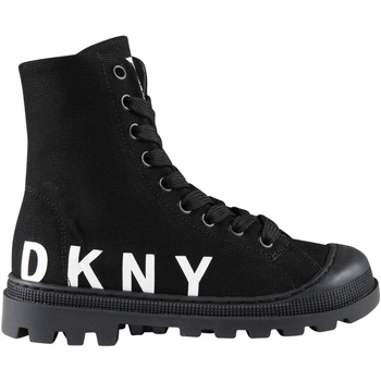 Scarpe Bambina Sneakers alte Dkny D39062 09B Nero