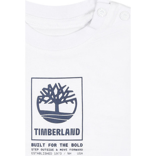 Abbigliamento Bambino T-shirt maniche corte Timberland T60100 10P Bianco