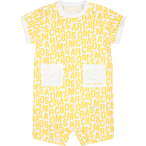 Abbigliamento Unisex bambino Tuta jumpsuit / Salopette Marc Jacobs W60148 577 Giallo