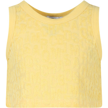 Abbigliamento Bambina Top / T-shirt senza maniche Marc Jacobs W60181 577 Giallo