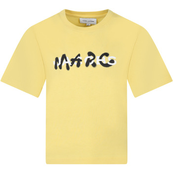 Abbigliamento Unisex bambino T-shirt maniche corte Marc Jacobs W60212 577 Giallo