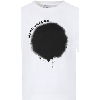 Abbigliamento Unisex bambino T-shirt maniche corte Marc Jacobs W60220 N50 Bianco