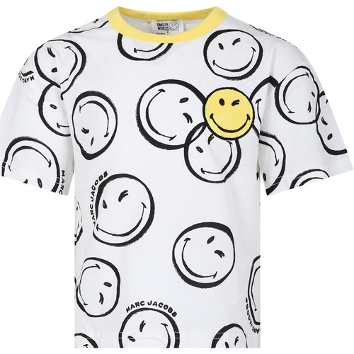 Abbigliamento Bambino T-shirt maniche corte Marc Jacobs W60176 126 Bianco