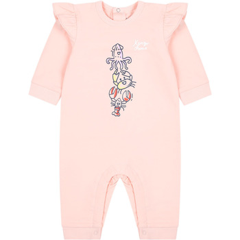 Abbigliamento Bambina Tuta jumpsuit / Salopette Kenzo K60053 46T Rosa