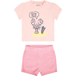 Abbigliamento Bambina Completi Kenzo K60048 46T Rosa