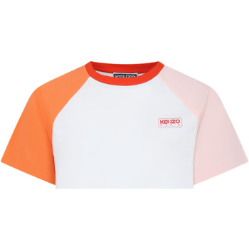 Abbigliamento Bambina T-shirt maniche corte Kenzo K60252 12P Multicolore