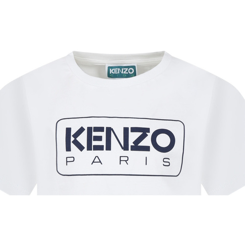 Abbigliamento Unisex bambino T-shirt maniche corte Kenzo K60340 12P Beige