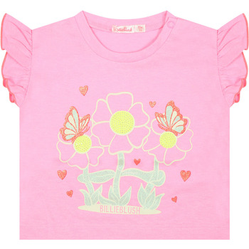 Abbigliamento Bambina T-shirt maniche corte Billieblush U20042 462 Rosa
