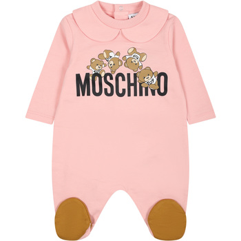 Abbigliamento Bambina Tuta jumpsuit / Salopette Moschino Kid MUY06M LCA19 50209 Rosa