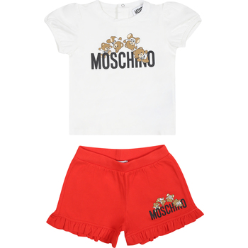 Abbigliamento Bambina Completi Moschino Kid MDG01O LBA00 82298 Multicolore