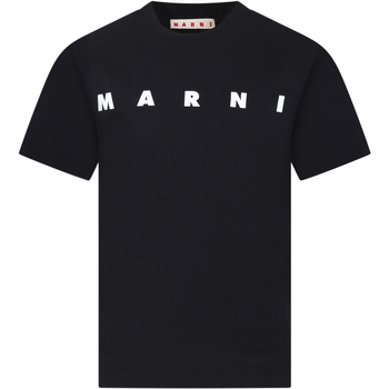 Abbigliamento Unisex bambino T-shirt maniche corte Marni M002MV M00HZ MT135U 0M900 Nero