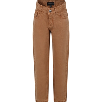 Abbigliamento Bambino Pantaloni Armani jeans 3D4J75 4N8IZ 0430 Marrone