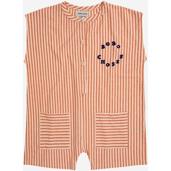 Abbigliamento Bambina Tuta jumpsuit / Salopette Bobo Choses 124AC118 Arancio
