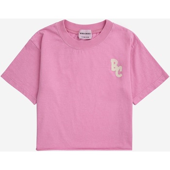 Abbigliamento Bambina T-shirt maniche corte Bobo Choses 124AC015 Rosa