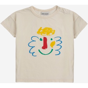 Abbigliamento Bambino T-shirt maniche corte Bobo Choses 124AB002 Beige