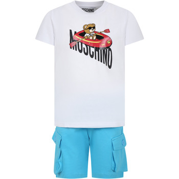 Abbigliamento Bambino Completi Moschino Kid HUG00O LAA23 83625 Multicolore