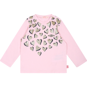 Abbigliamento Bambina T-shirts a maniche lunghe Billieblush U05384 46B Rosa