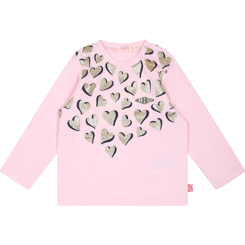 Abbigliamento Bambina T-shirts a maniche lunghe Billieblush U05384 46B Rosa