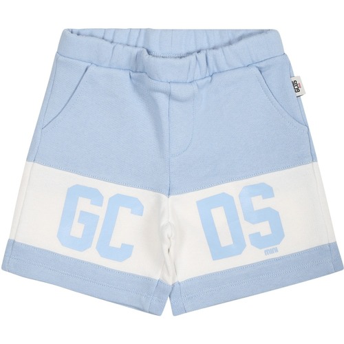 Abbigliamento Unisex bambino Shorts / Bermuda Gcds GMQ002 LCA33 40069 Marine