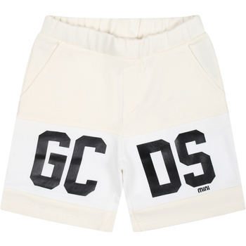 Abbigliamento Unisex bambino Shorts / Bermuda Gcds GMQ002 LCA33 10063 Beige
