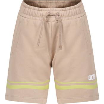Abbigliamento Bambino Shorts / Bermuda Gcds DNQ004 LCA52 20379 Beige