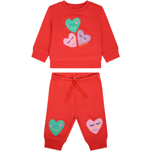 Abbigliamento Bambina Completi Stella Mc Cartney TT3040 Z0447 412 Rosso