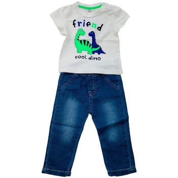 Abbigliamento Uomo T-shirt maniche corte Boyzone BL37615 COMPLETO BLUE Blu