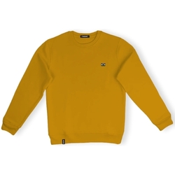 Abbigliamento Uomo Felpe Organic Monkey Sweatshirt Retro Sound - Mustard Giallo