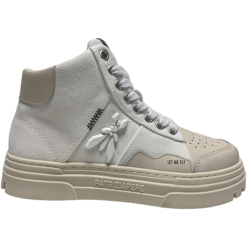 Scarpe Donna Sneakers alte Patrizia Pepe ATRMPN-43656 Bianco